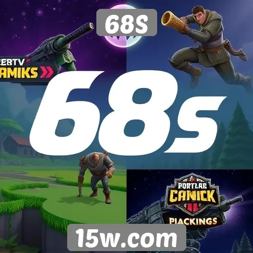 Novos jogos em destaque no site 68S